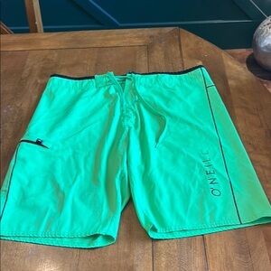 O'Neill Men's Green Swim Shorts
